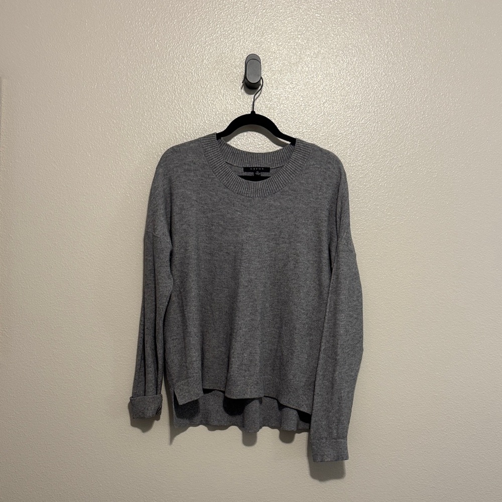 Gray Knit Sweater